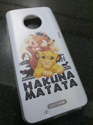 Moto G6 - Capa de celular O Rei Leão Hakuna Matata/ case celular - Foto 5