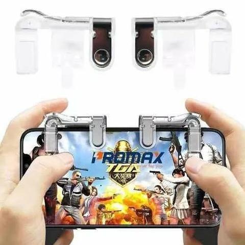 Gatilho Celular Free Fire Pubg L1 + R1 Mira Jogos - Foto 3