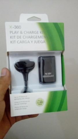 Bateria para Controle Xbox 360-(Loja na Cohab)-Faça Seu Pedido!