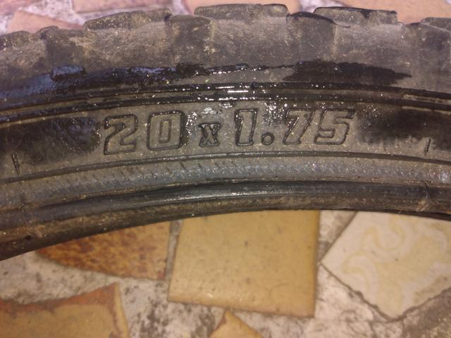 Pneu bike com aro 20 completo entregar com taxas
