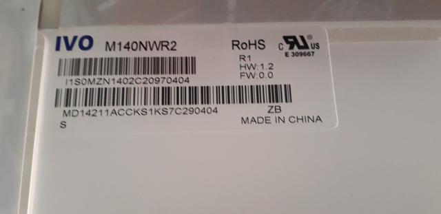 TELA LED 14" 40PIN ( PEGA EM SIM+, Acer, Philco.) - Foto 4