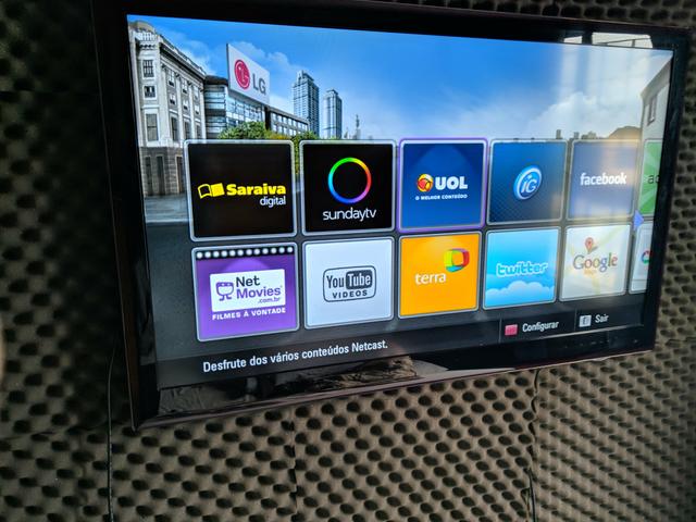 TV LG 42P Full HD+ Edição Especial Trumotion 120Hz(com internet) - Foto 2