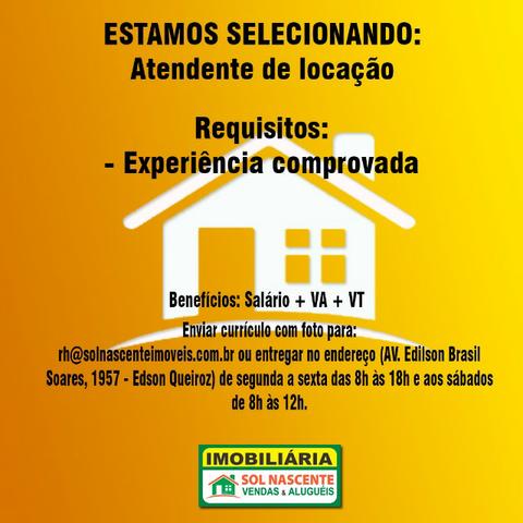 Vagas de Emprego - Imobiliária Sol Nascente - Foto 2