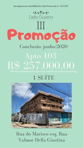 Excelente Residencial de aptos uma entrada mais parcelas ate as chaves - Foto 2