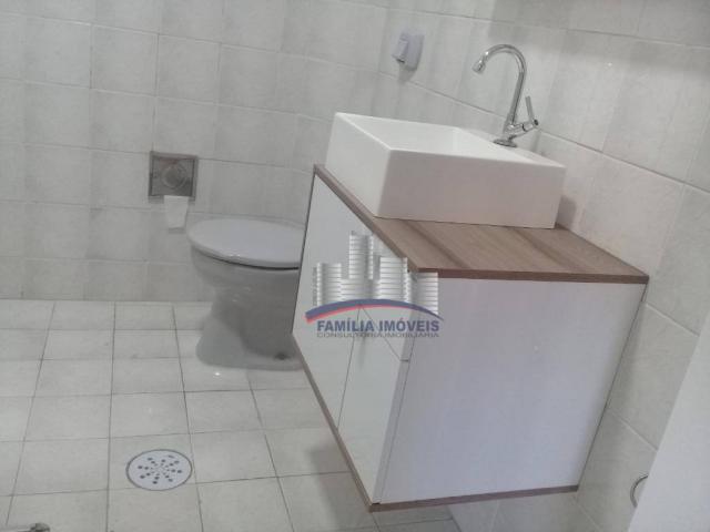 Apartamento com 2 dormitórios para alugar, 83 m² por R$ 2.200/mês - Pompéia - Santos/SP - Foto 9