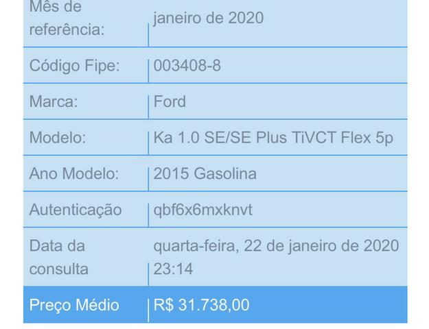 Ford ka abx tabela - Foto 7