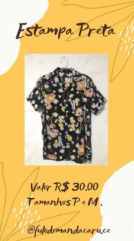 Camisa de Botão R$30 P/M/G - Foto 6
