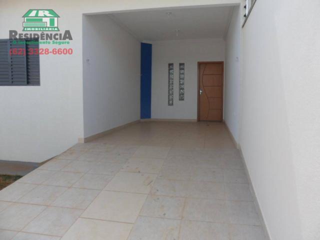 Casa com 3 dormitórios para alugar, 117 m² por R$ 1.100,00/mês - Residencial Flamboyant - - Foto 4