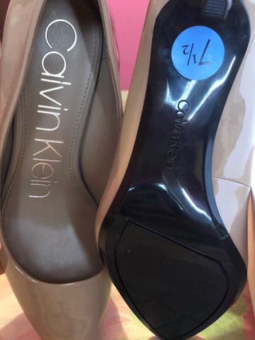 scarpin calvin klein