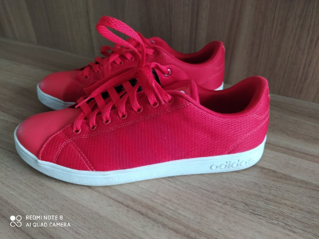 adidas neo vermelho