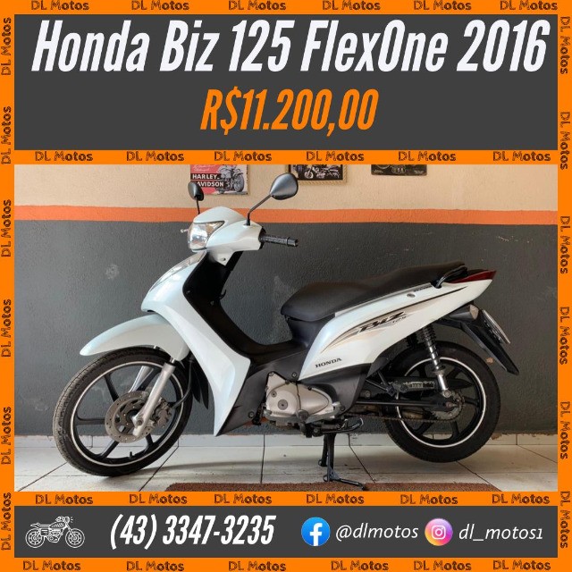 HONDA BIZ 125 FLEXONE 2016