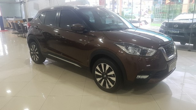 NISSAN KICKS SL 1.6 16V CVT MARROM 2016/2017