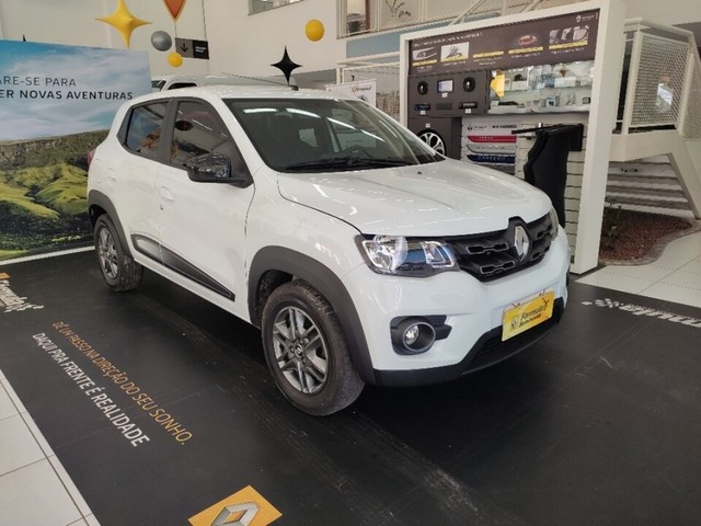 RENAULT KWID INTENSE 1.0 12V SCE BRANCO 2018/2019
