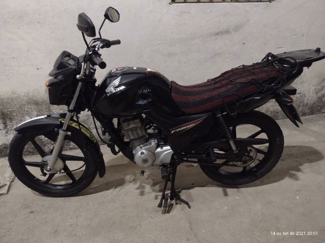 HONDA CG 125 I FAN GASOLINA ANO 2016 I17