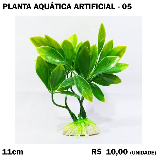 Planta de Aquário Artificial