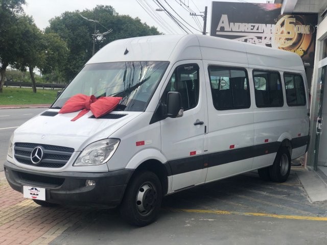 MERCEDES-BENZ SPRINTER 2014 2.2 515 CDI VAN 18 LUGARES TETO ALTO 16V BI-TURBO DIESEL MANUA