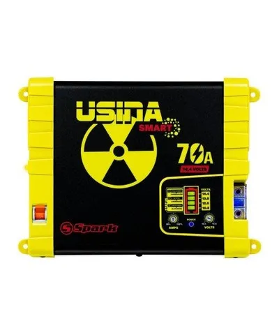 Fonte Automotiva Digital Spark Usina 70A Smart Cooler Bivolt com Medidor de Bateria