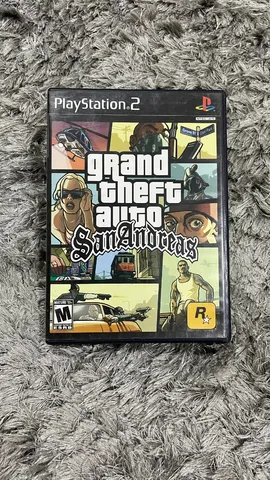 PS2 Grand Theft Auto V (Mods GTA San Andreas) DVD game Playstation 2