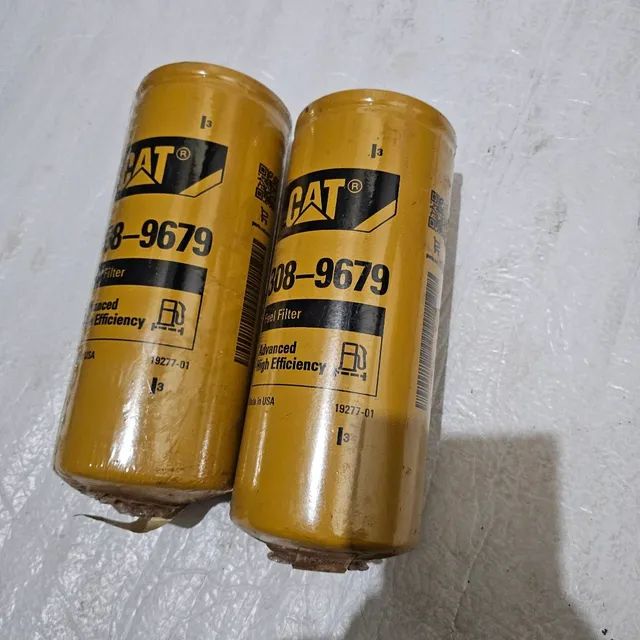Carregadeira caterpillar 966 972 filtro combustível novo original 3089679 - Foto 2