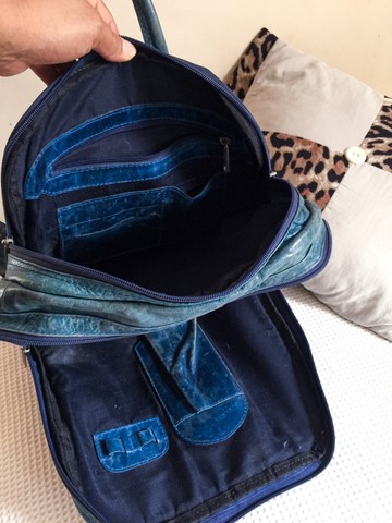 MOCHILA EM COURO LEGÍTIMO  - Foto 4