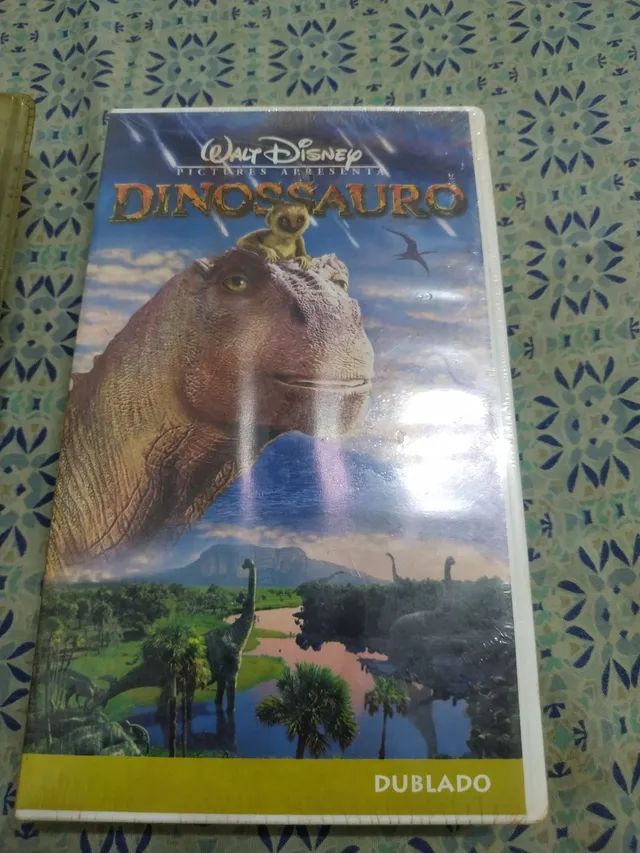 Vhs Desenho Dinossauro Disney Dublado Original