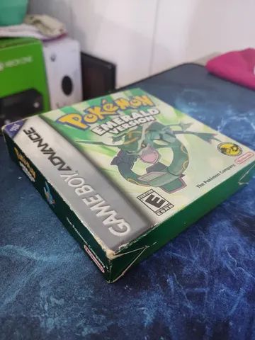 Pokémon Emerald - Box Do Jogo (game Boy Advance)