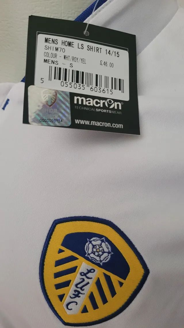 Camisa leeds United P macron - Foto 5