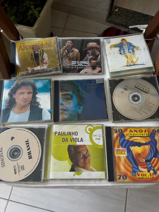 CDs de MPB/POP nacional (13unidades). Perfeito estado leia lista - Foto 2