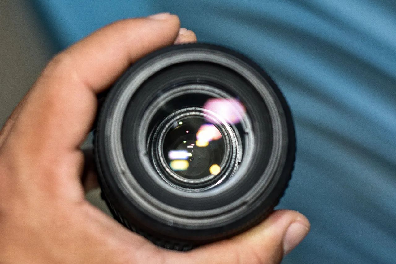 Lente nikon 55-200 em perfeito estado tbm aceito cartão débito crédito em até 12× - Foto 5