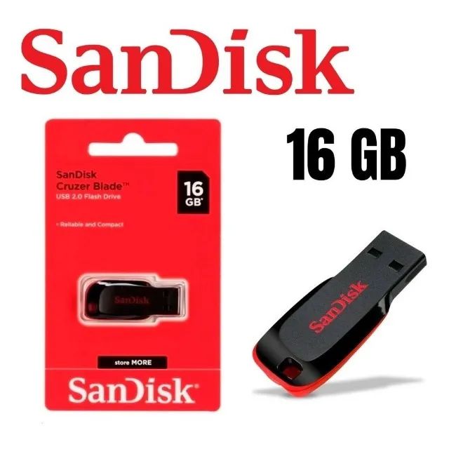 Pendrive SanDisk Cruzer Blade 16GB