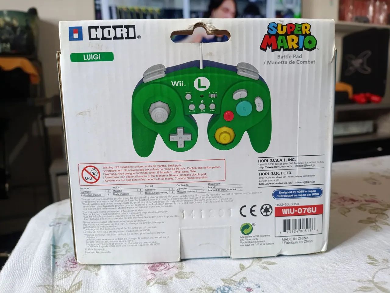 CONTROLE GAMECUBE PARA WII/ WIIU - Foto 2