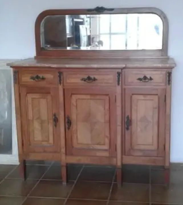 Buffet antigo marchetaria  - Foto 5