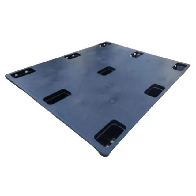 Pallet Plástico liso 1,20 x 1,00 de Exportação Preto