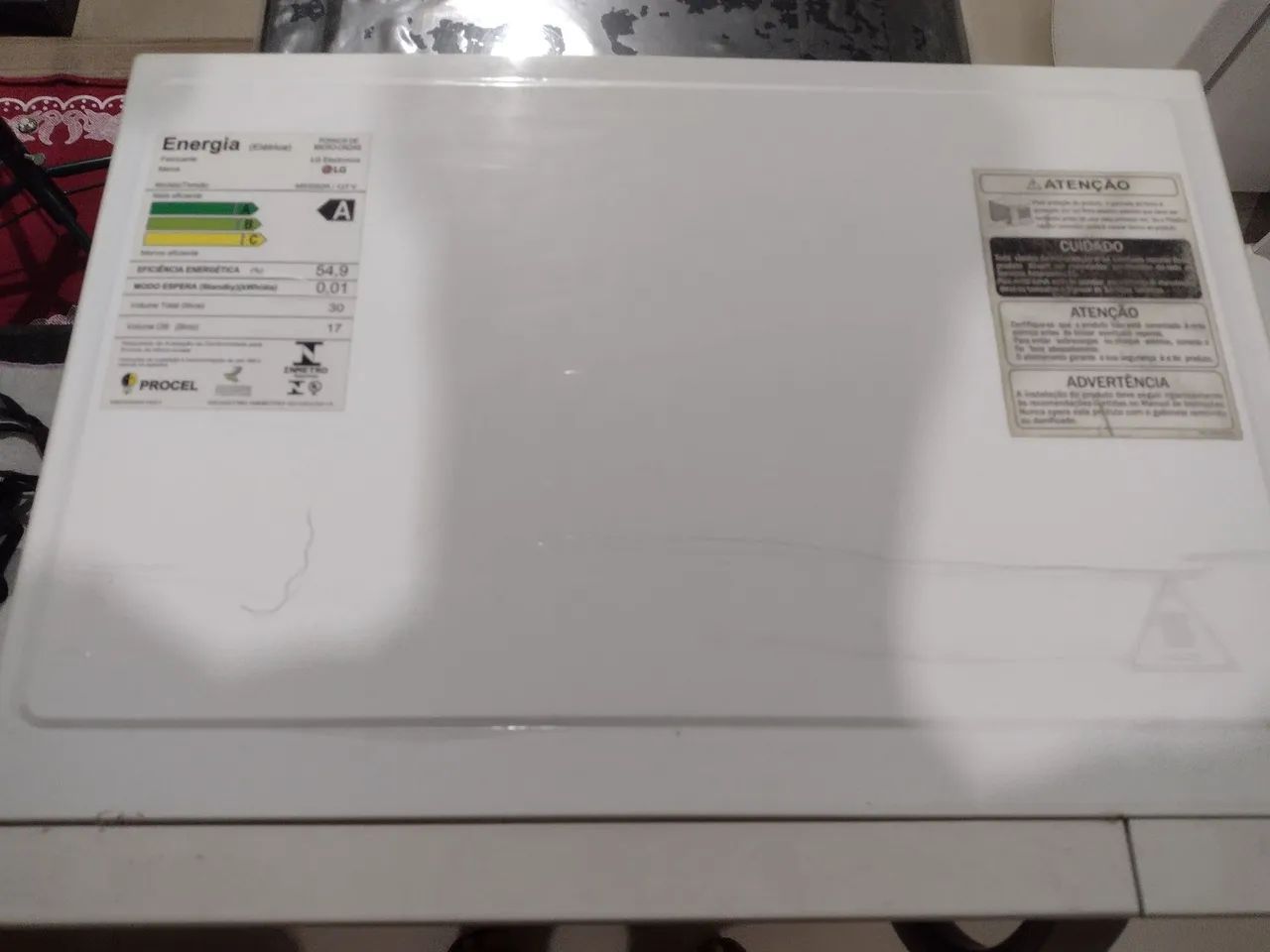 Microondas LG Modelo Ms3052r COM DEFEITO! - Foto 6