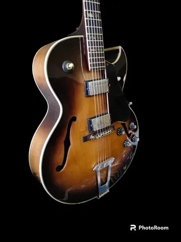 Guitarra semi acústica Gibson ES-175D Cutaway Archtop Electric Sunburst, ano 1970 - Foto 2