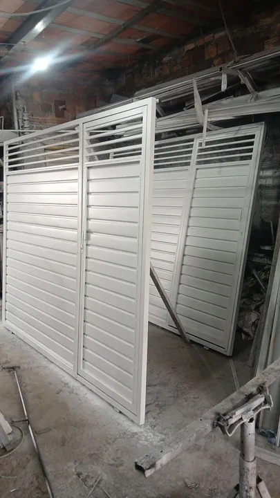 Portão galvanizado 2.10x2.50
