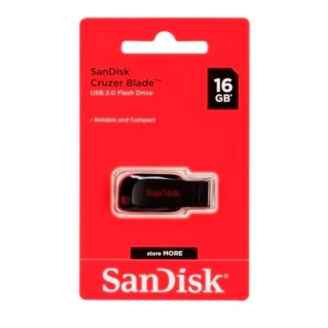 Pendrive SanDisk Cruzer Blade 16GB - Foto 2