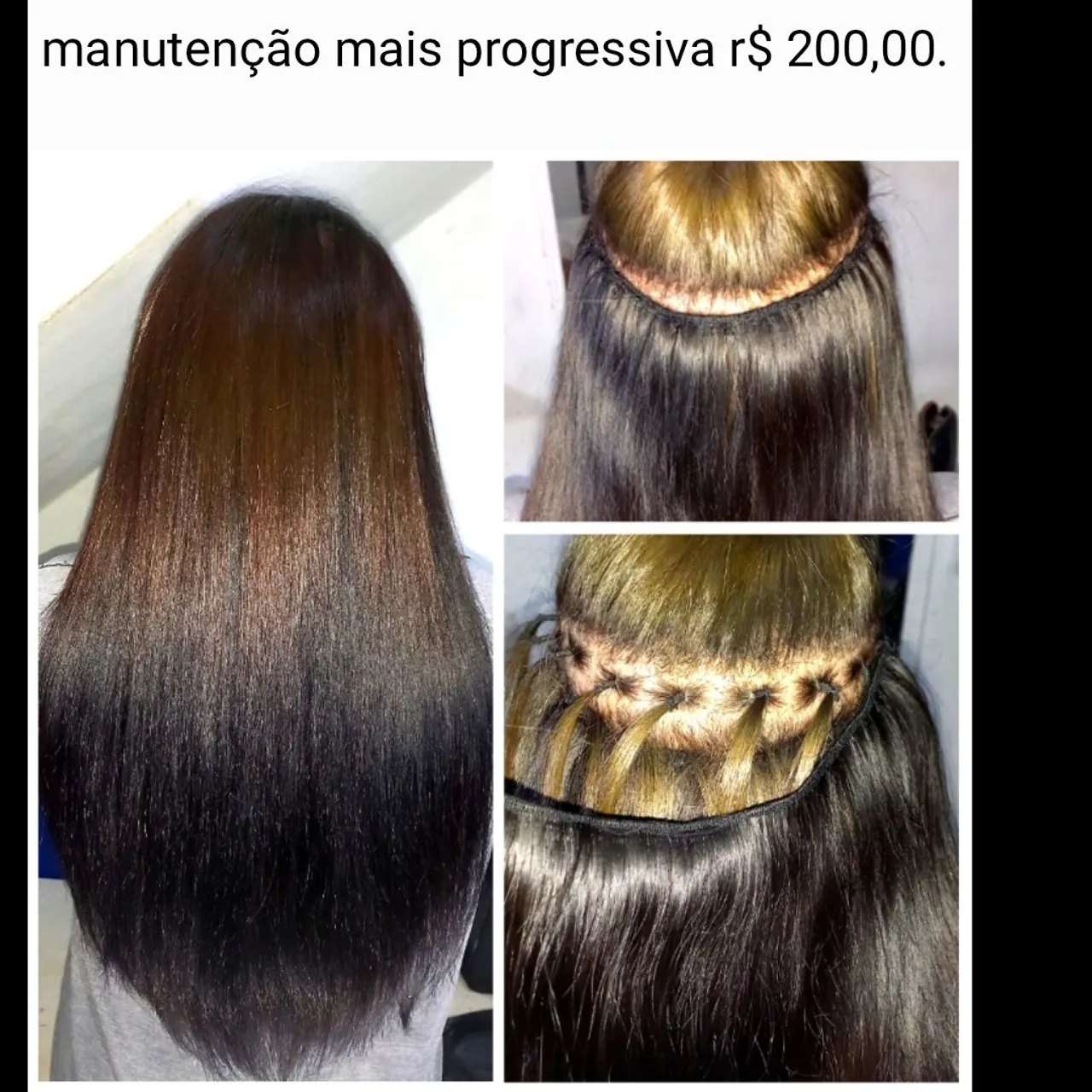 Mega hair ponto americano