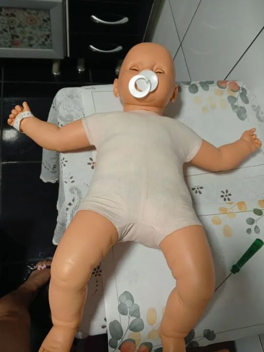 Bebe da estrela antigo olhos castanhos lindo - Foto 4