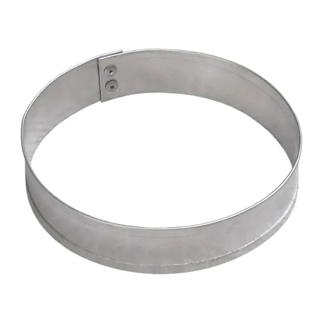 100 Aros para Pão 10 x 3 cm em Alumínio 0,5 mm [Novos]