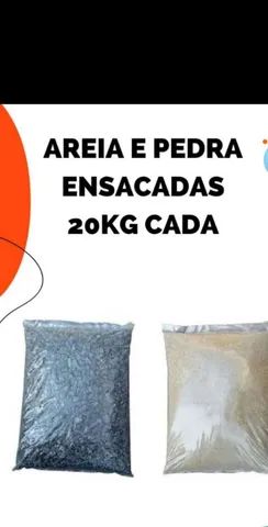 Pedra 1/2 Sacos 20kg 5,50 em Suzano - Foto 3