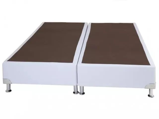 Base Queen 1,58x1,98 Courino- Loja - Camas e colchões.