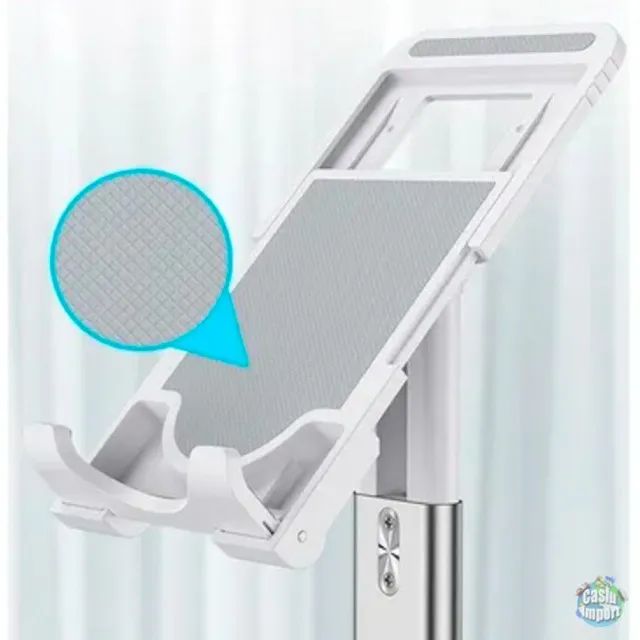 Suporte universal de mesa para celular e tablet - Foto 4