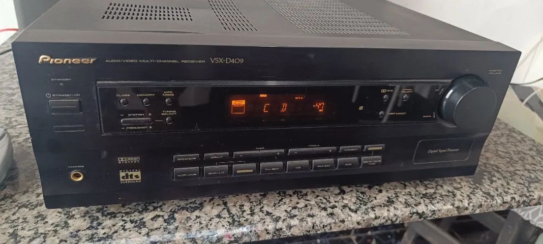 Receiver Pioneer Vsx-d409 Ótimo Estado Funciona Normalmente
