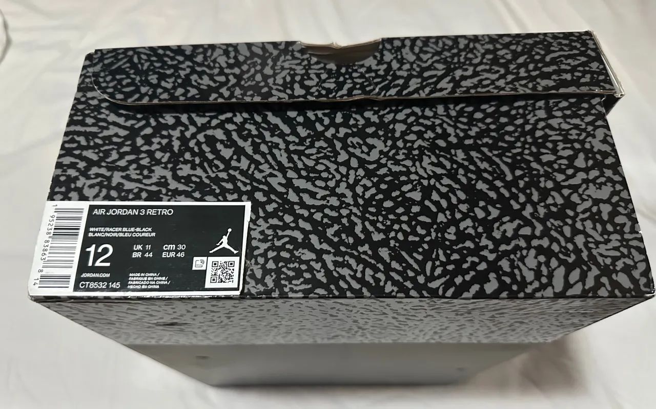Tênis NIKE AIR JORDAN 3 Novo Original Importado - Calçados