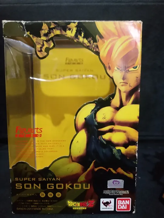 Excelente estado - Oficial - Goku - SSJ 1 Figura de Ação