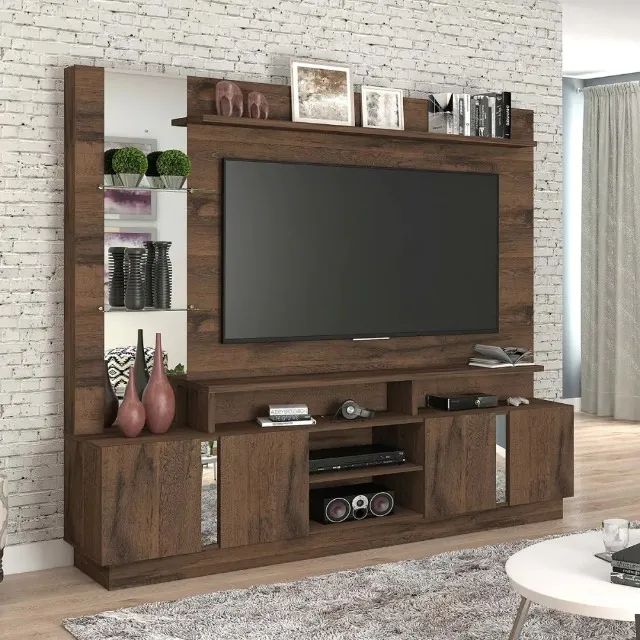 estante para tv ate 55 polegadas 4 portas permobili