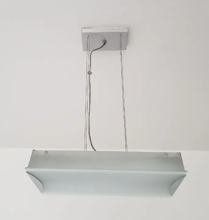 Lustre Moderno em alumínio e Vidro - Foto 3