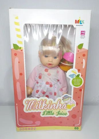 Boneca Bebê Milkinha Little Juice - Milk Brinquedos