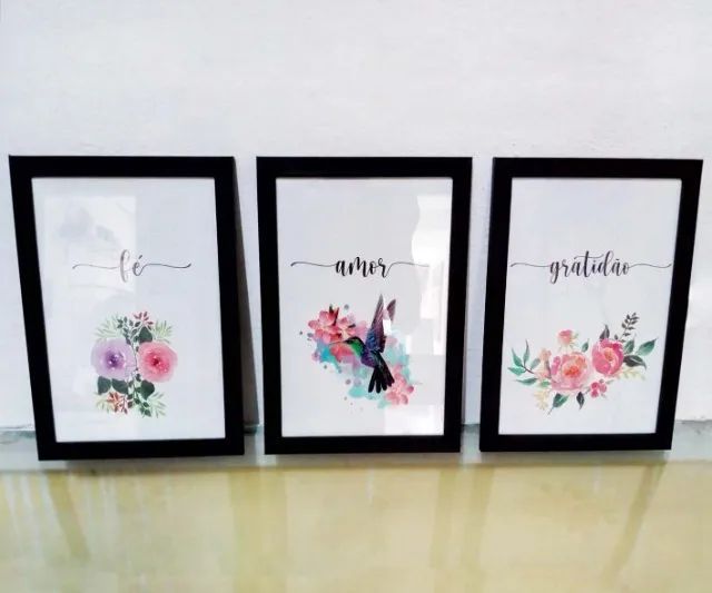 Conjuntos de quadros decorativos - Foto 2